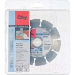 Отрезной диск алмазный Fubag 10125-3