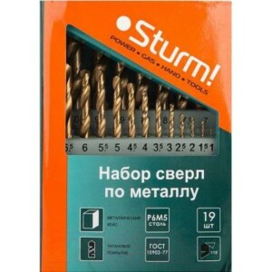 Набор сверл Sturm! 1055-03-SS3