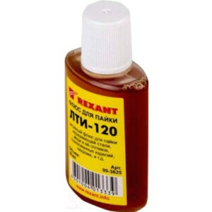 Флюс для пайки Rexant ЛТИ-120 / 09-3625
