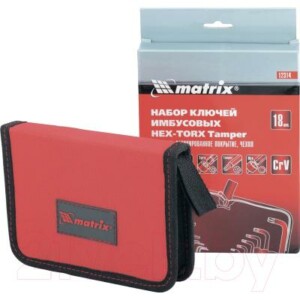 Набор ключей Matrix Hex-Torx 12314