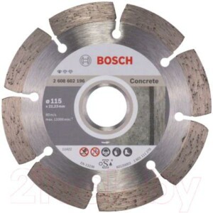 Отрезной диск алмазный Bosch 2.608.602.196