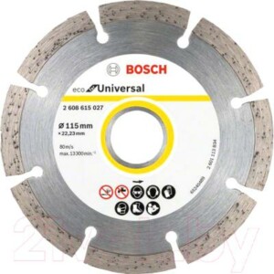 Отрезной диск алмазный Bosch 2.608.615.040