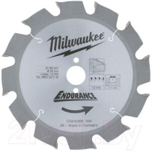 Пильный диск Milwaukee 4932256388