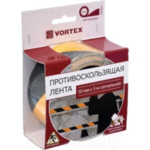 Скотч противоскользящий VORTEX 50ммx5м / 24160
