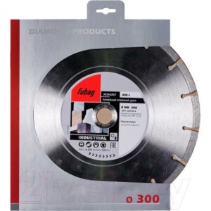 Отрезной диск алмазный Fubag 58126-4