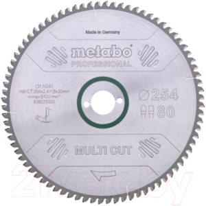 Пильный диск Metabo 628090000