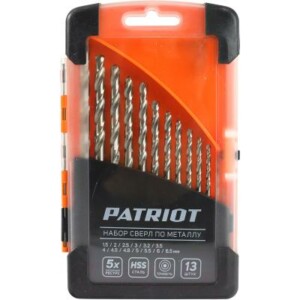Набор сверл PATRIOT 815010104