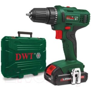 Аккумуляторный шуруповерт DWT ABS-18 L-2 BMC