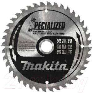 Пильный диск Makita B-29181