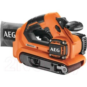 Профессиональная ленточная шлифмашина AEG Powertools BHBS 18-75BL