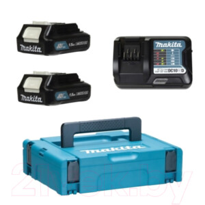 Аккумулятор для электроинструмента Makita BL1016 с зарядным DC10WD