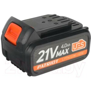 Аккумулятор для электроинструмента PATRIOT BR 21V Max Li-ion 4.0Ah Pro UES