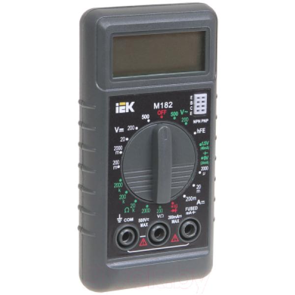Мультиметр цифровой IEK Compact M182 / TMD-1S-182