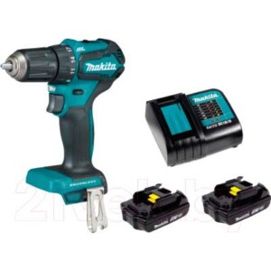 Профессиональная дрель-шуруповерт Makita DDF483SYE