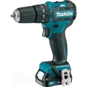 Профессиональная дрель-шуруповерт Makita DF332DWME