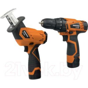 Аккумуляторная дрель-шуруповерт Daewoo Power DGA 1220Li Set