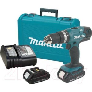 Профессиональная дрель-шуруповерт Makita DHP453SYE