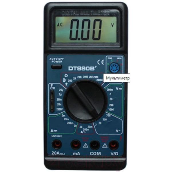 Мультиметр цифровой Ресанта DT 890B+