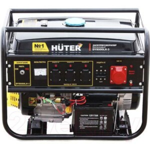 Бензиновый генератор Huter DY8000LX-3