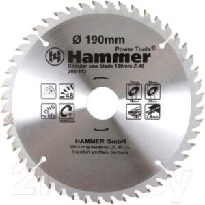 Пильный диск Hammer Flex 205-113