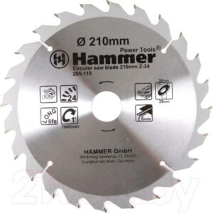 Пильный диск Hammer Flex 205-115