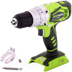 Аккумуляторная дрель-шуруповерт Greenworks G24CD