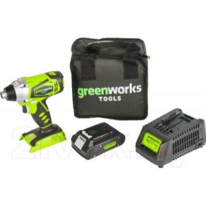 Аккумуляторная дрель-шуруповерт Greenworks G24ID