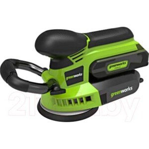 Эксцентриковая шлифовальная машина Greenworks G24ROS