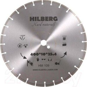 Отрезной диск алмазный Hilberg HM109