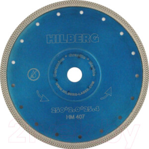 Отрезной диск алмазный Hilberg HM407