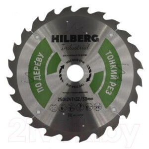 Пильный диск Hilberg HWT253