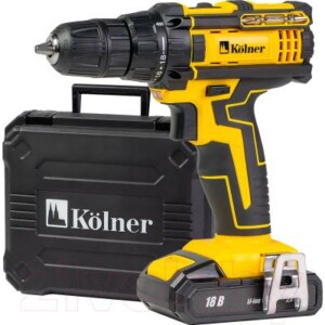 Аккумуляторная дрель-шуруповерт Kolner KCD 18/2LC