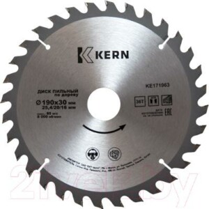 Пильный диск Kern KE171727
