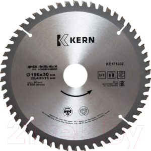Пильный диск Kern KE172144
