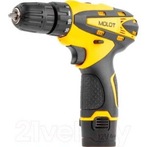 Аккумуляторная дрель-шуруповерт Molot MBD 1215 DLi