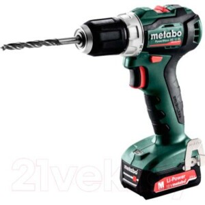 Профессиональная дрель-шуруповерт Metabo Powermaxx BS 12 BL