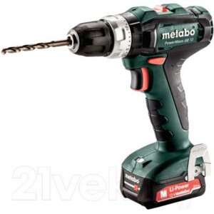 Профессиональная дрель-шуруповерт Metabo Powermaxx SB 12