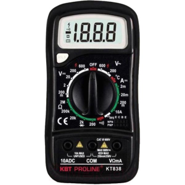 Мультиметр цифровой КВТ Proline KT 838 / 79128