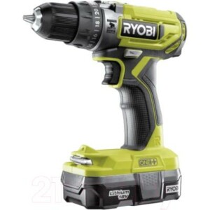 Аккумуляторная дрель-шуруповерт Ryobi R18DD2-120G
