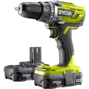Аккумуляторная дрель-шуруповерт Ryobi R18DD2-213S