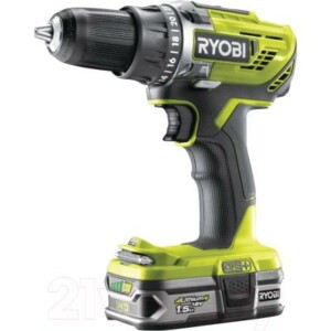 Аккумуляторная дрель-шуруповерт Ryobi R18DD3-215S