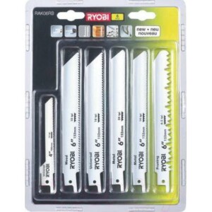 Набор пильных полотен Ryobi RAK06RB