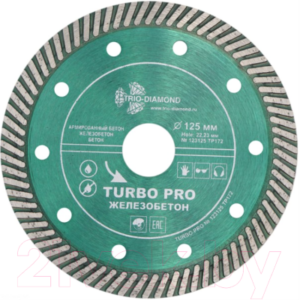 Отрезной диск алмазный Trio Diamond TP172