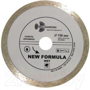 Отрезной диск алмазный Trio Diamond W403