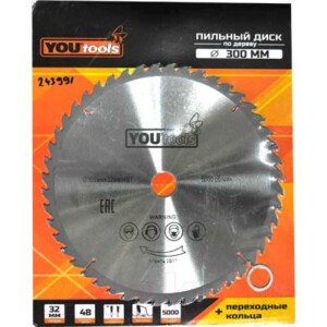 Пильный диск Yourtools Z48 300/32мм
